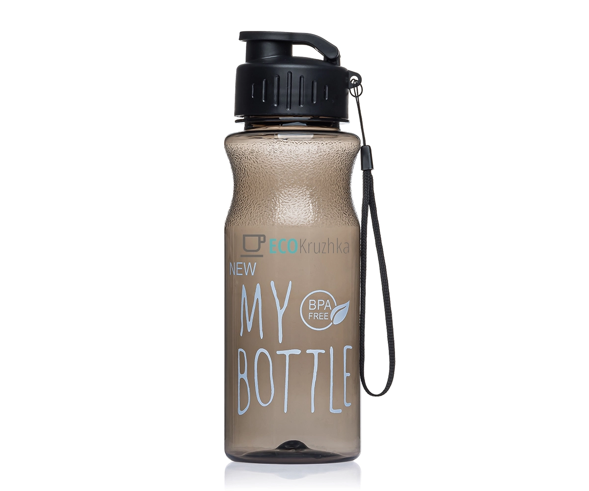 Пляшка для води My bottle 550 мл Чорний EK14322