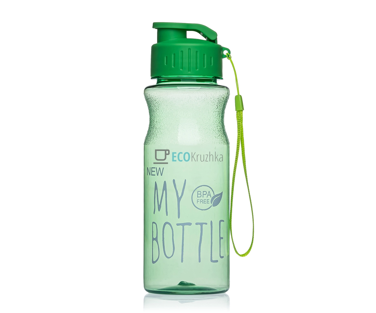 Пляшка для води My bottle 550 мл Салатовий EK14329