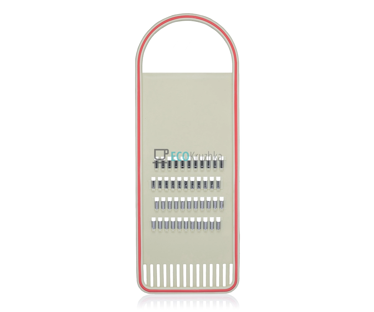 Тертка для корейської моркви 28х10см Бежева Frico FRU-286 Тертка для корейської моркви 28х10см Бежева Frico FRU-286