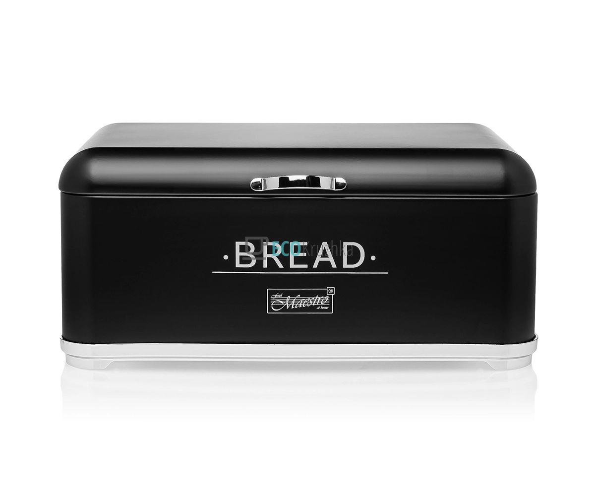 Хлібниця Bread Maestro (345х250х165) Чорна MR-1677-AR-bl