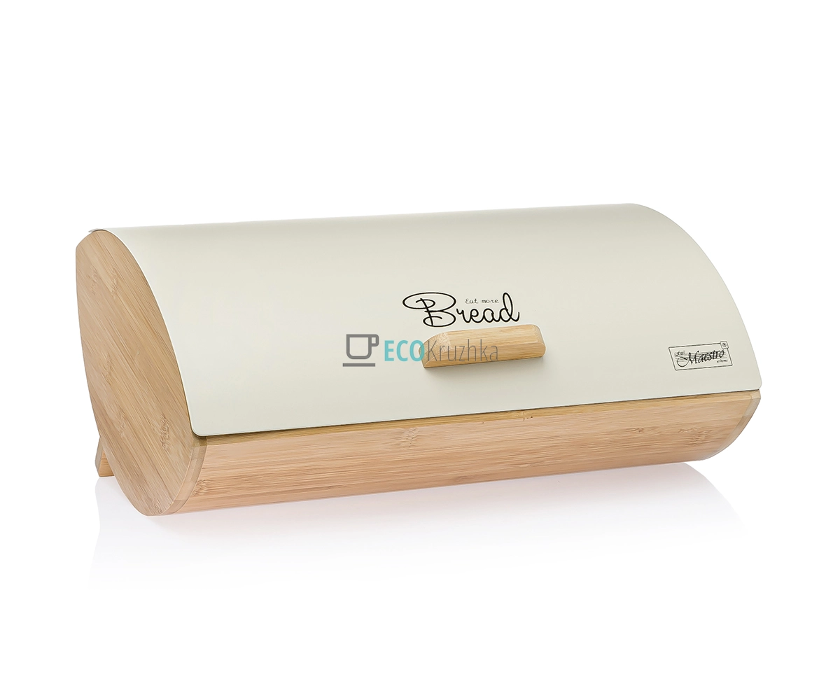 Хлібниця Bread Maestro 365х250х133 мм Бежева MR-1775-IVORY