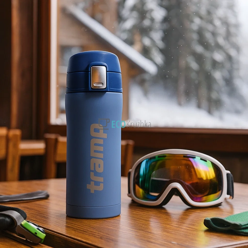 Термокружка Tramp 350 мл Блакитний TRC-106 blue