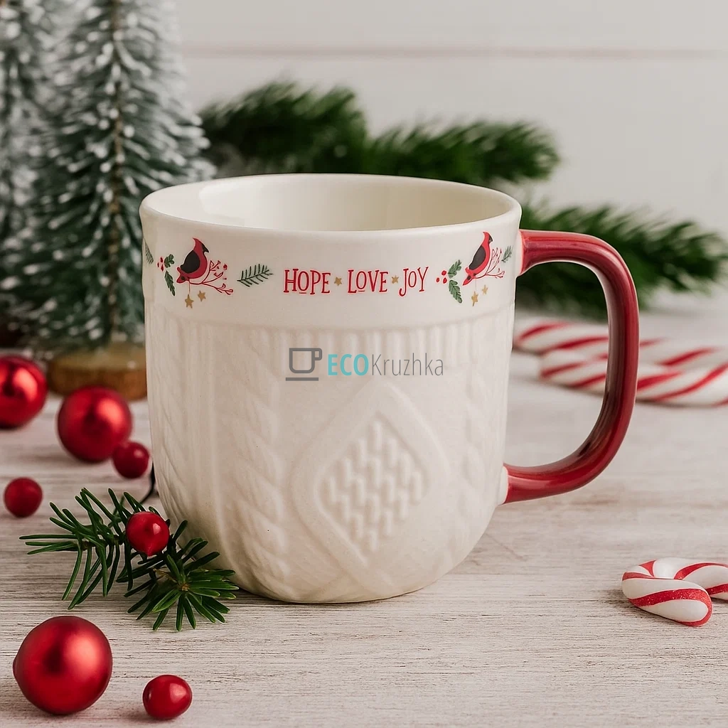 Порцеляновий кухоль "Happy Holidays" з в