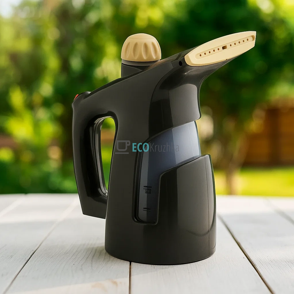 Відпарювач для одягу ручний 800 Вт, резервуар на 200 мл, чорний MS-1161BR