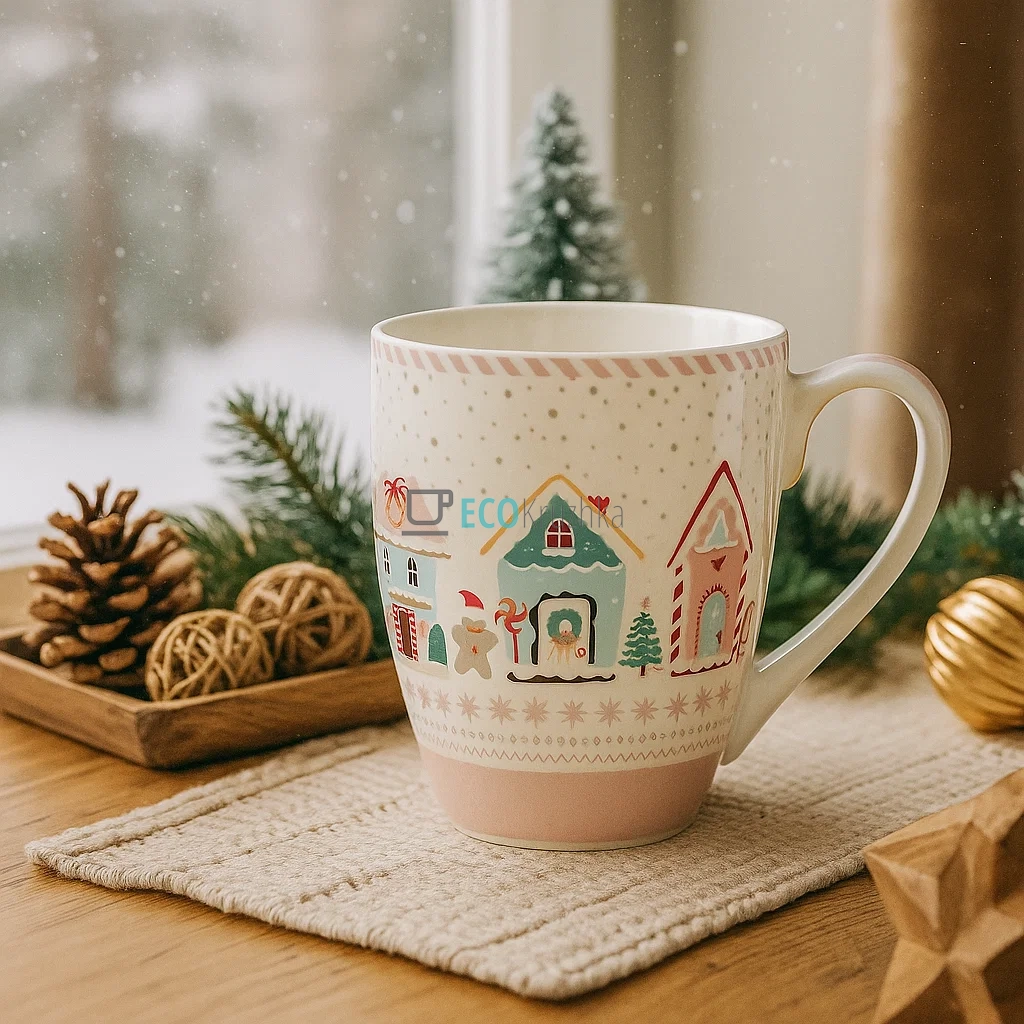 Чашка фарфор 400 мл Christmas (311-101-2)