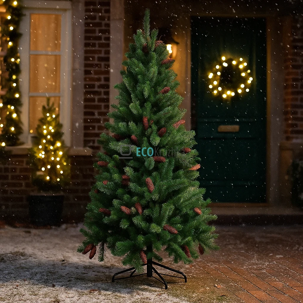 Штучна ялинка "Класика" 180 см, 803 гілки, пишна новорічна ялинка 840-145 Штучна ялинка "Класика" 180 см, 803 гілки, пишна новорічна ялинка 840-145