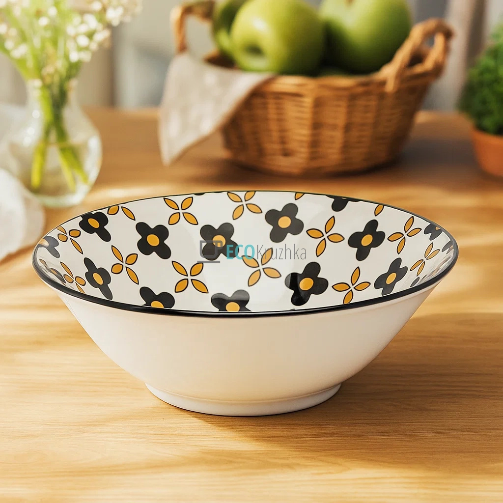 Салатник фарфоровий 17.5 см Злата (CLW-21-№7)