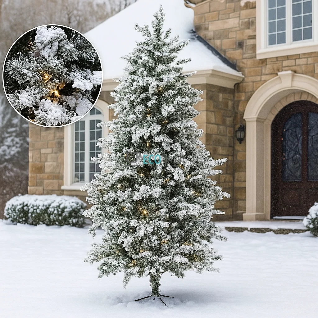 Штучна ялинка "Вечірній вальс" 213 см, 2313 гілок, 400 LED вогнів, тепле біле світло, елегантна новорічна ялинка 840-175 Штучна ялинка "Вечірній вальс" 213 см, 2313 гілок, 400 LED вогнів, тепле біле світло, елегантна новорічна ялинка 840-175