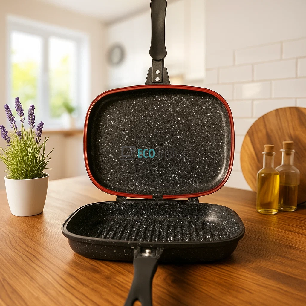 Сковорідка гриль 32х25х4,8см Edenberg EB-8138