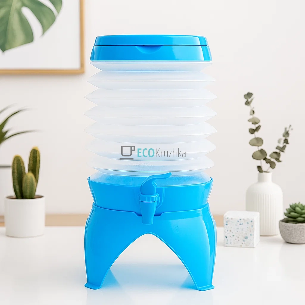 Портативний лимонадник-диспенсер 3,5л з краном для води і напоїв (EB-18425) Портативний лимонадник-диспенсер 3,5л з краном для води і напоїв (EB-18425)