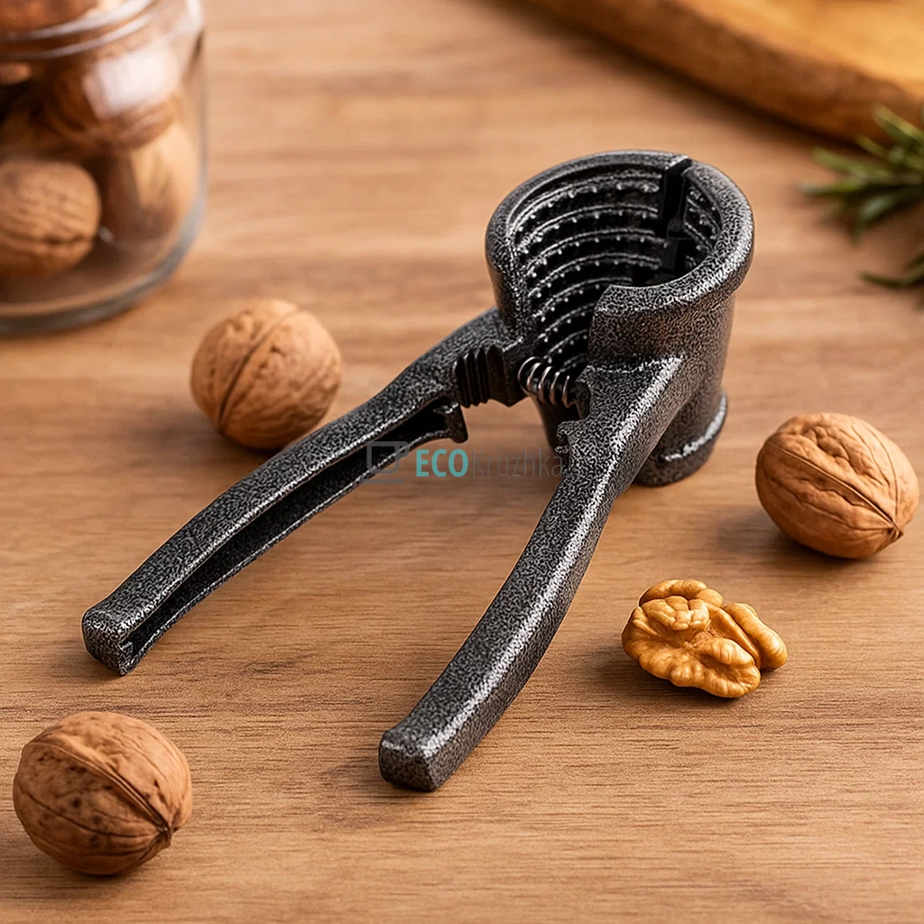 Горіхокол ручний щипці для всіх видів горіхів універсальні алюмінієвий Edenberg EB-18958