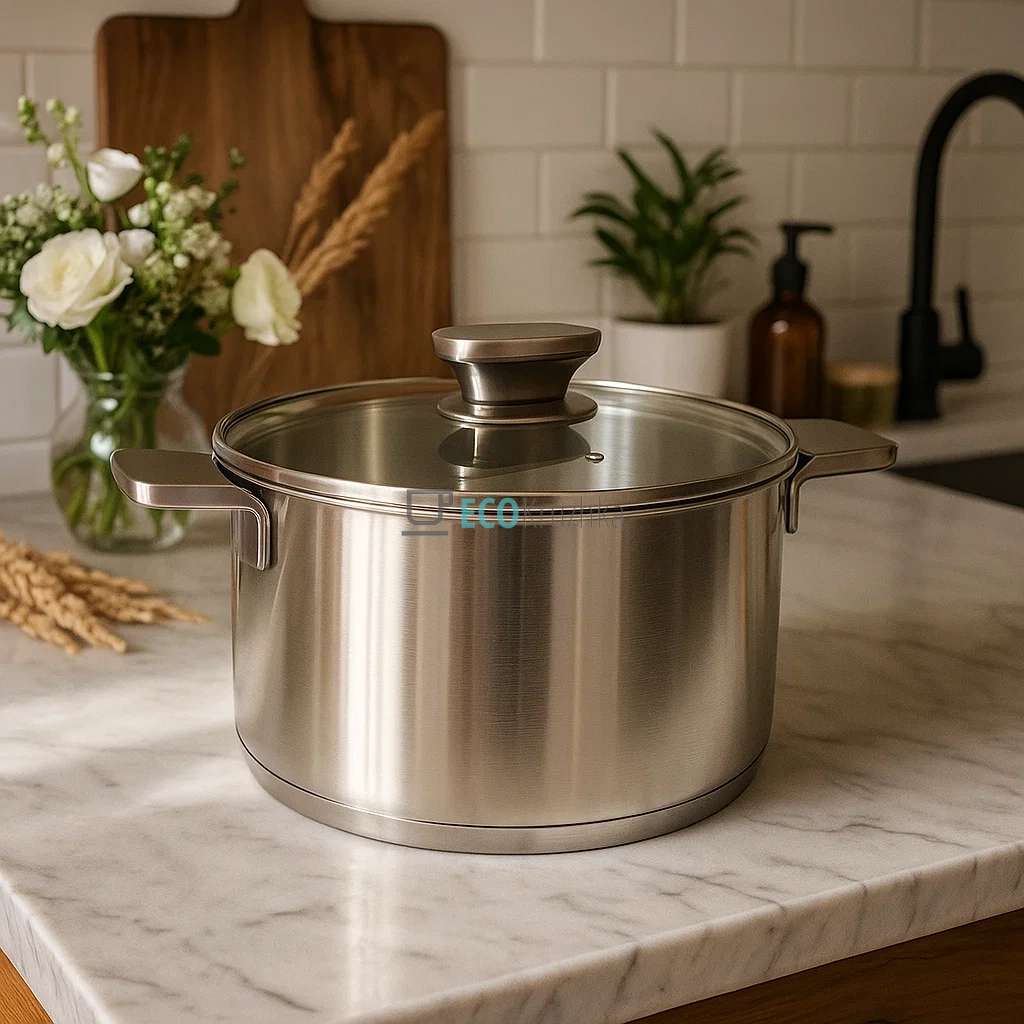 Каструля нержавіюча 2.5л професійна з кришкою Maestro MR-3521-18