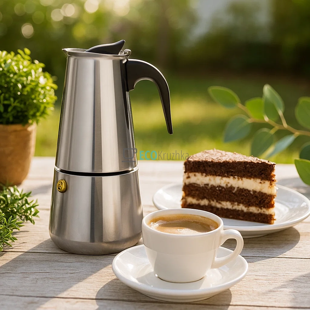 Гейзерна кавоварка 6 чашок Interos PD1-600