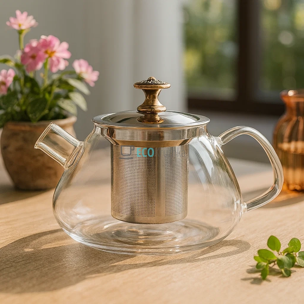 Заварювальний чайник 700 мл Ofenbach із ситечком (OF-100616M) Заварювальний чайник 700 мл Ofenbach із ситечком (OF-100616M)