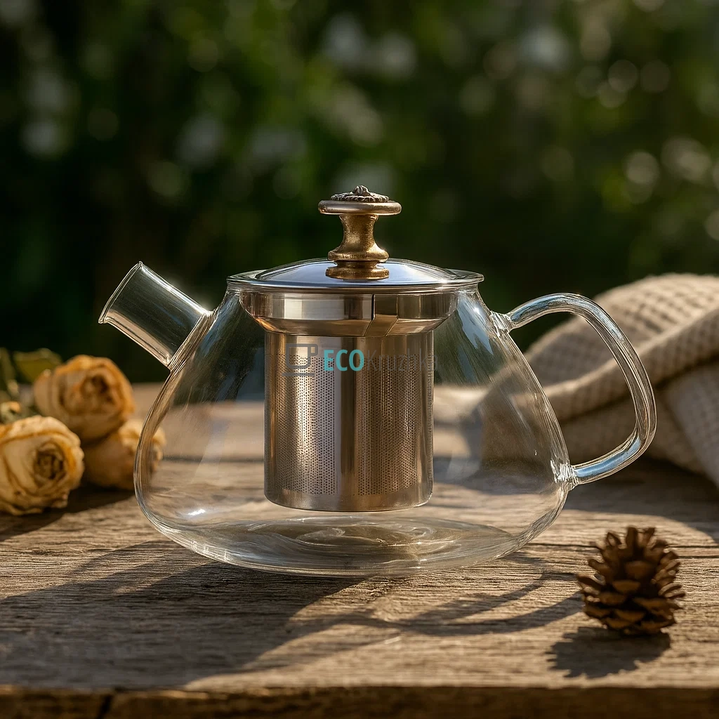 Заварювальний чайник 1000 мл Ofenbach із ситечком (OF-100616L) Заварювальний чайник 1000 мл Ofenbach із ситечком (OF-100616L)