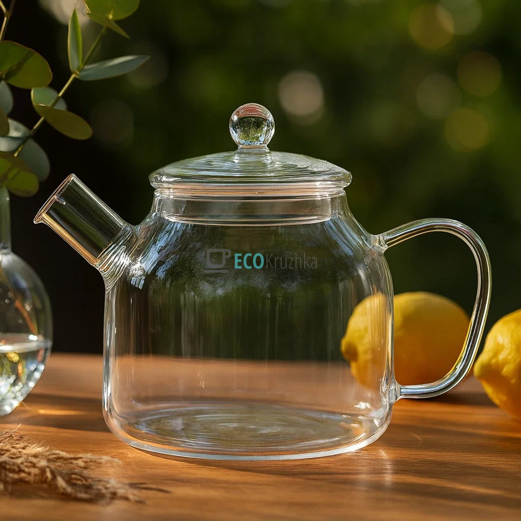 Заварник скляний з скляною кришкою 1000 мл Прозорий Ardesto AR3010GL Заварник скляний з скляною кришкою 1000 мл Прозорий Ardesto AR3010GL