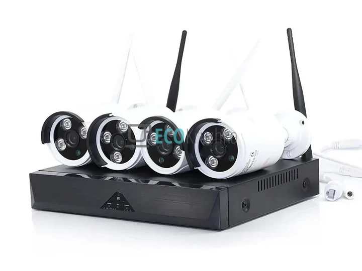 Комплект відеоспостереження 5G WiFi Kit 4 камери та реєстратор (JU-9648)