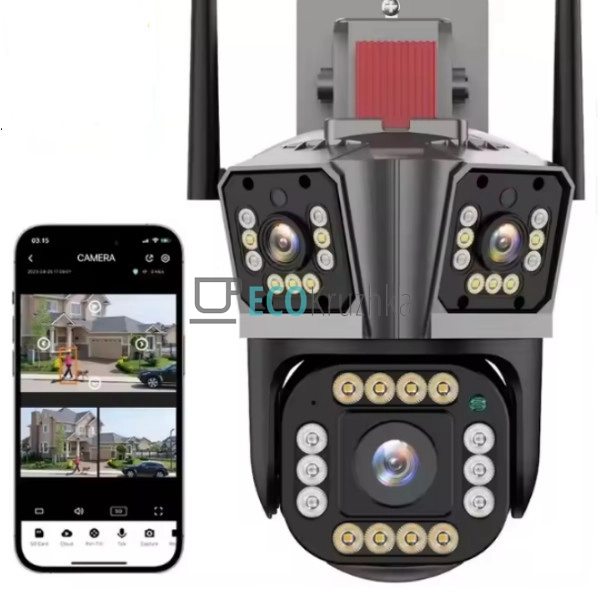 Вулична WiFi IP‑камера LS VISION PW12‑5K 1 Мп (JU-3654)