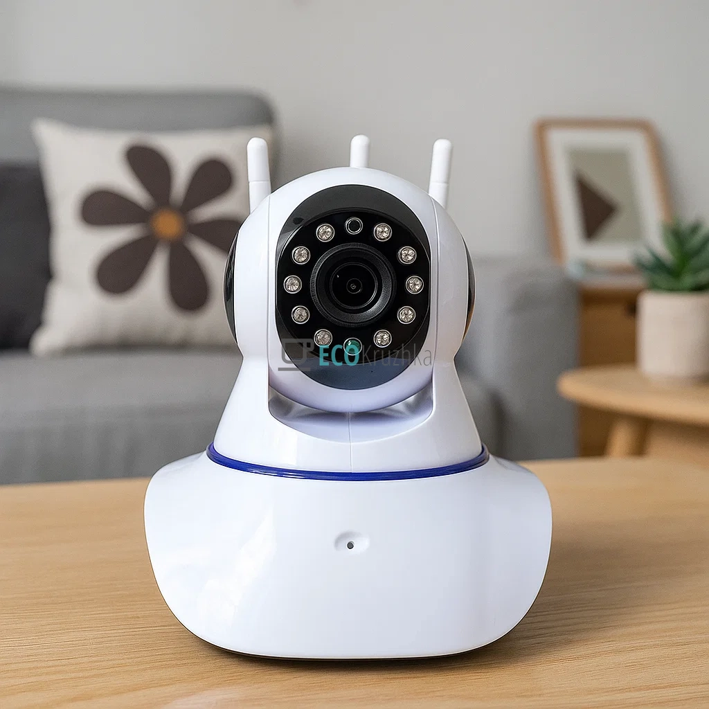 Камера Wi‑Fi IP відеоспостереження 1080 P з мобільним додатком (JU-2584)