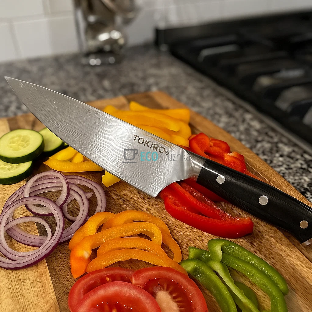 Кухонний ніж шеф-кухаря 20 см – професійний ніж для нарізання (22765)