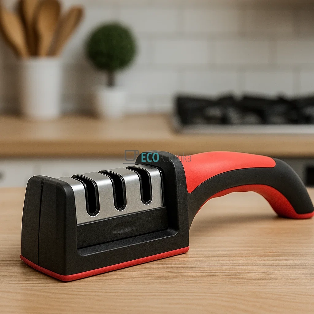 Точилка для ножів трьохступенева FRU-057 Точилка для ножів трьохступенева FRU-057