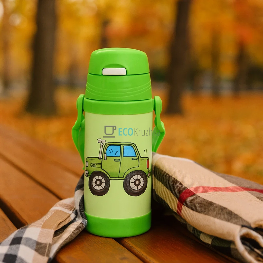 Термокружка Maestro Автомобіль 350 мл зелений MR‑1640‑35-B Термокружка Maestro Автомобіль 350 мл зелений MR‑1640‑35-B