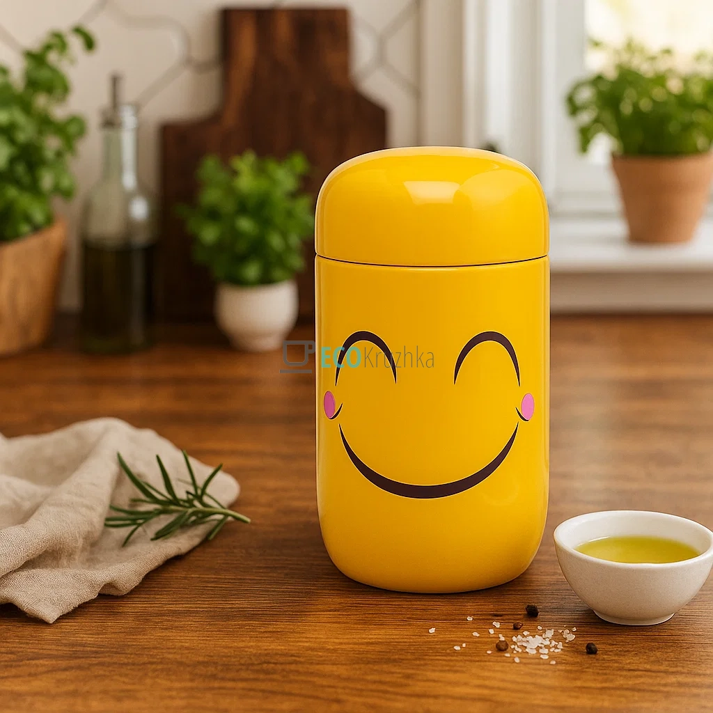 Дитячий термос для їжі 200мл Жовтий (80601-4) Дитячий термос для їжі 200мл Жовтий (80601-4)