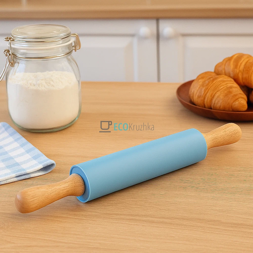 Силіконова качалка 43 см Блакитний FRU-847 Силіконова качалка 43 см Блакитний FRU-847