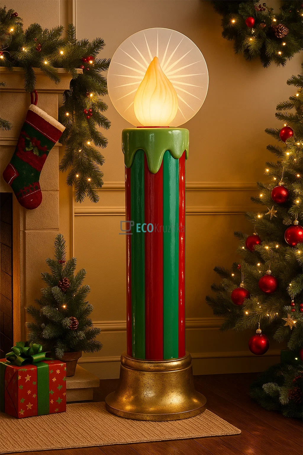 Cвічка LED декоративна 79.5 см на батарейках (838-509)