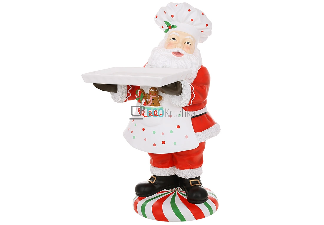 Декоративна фігура Санта-Кухар з підставкою 65.5 см (RM1-700) Декоративна фігура Санта-Кухар з підставкою 65.5 см (RM1-700)