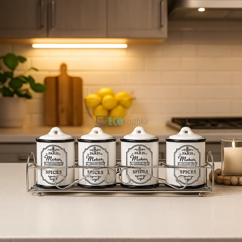 Набір для спецій 5-ти предмений Maestro MR-20030-04СS