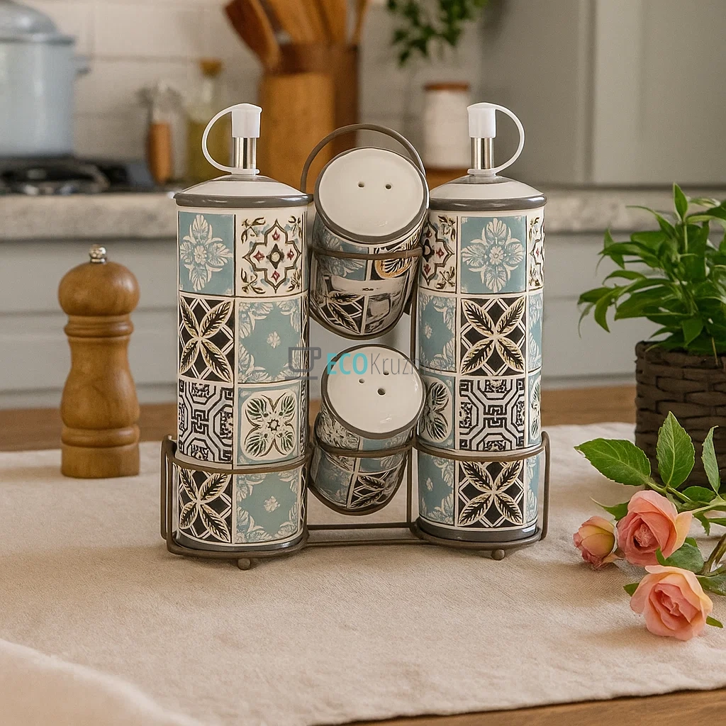 Набір для спецій 5-ти предметний "Holiday in Porto" Maestro MR-20005-04S