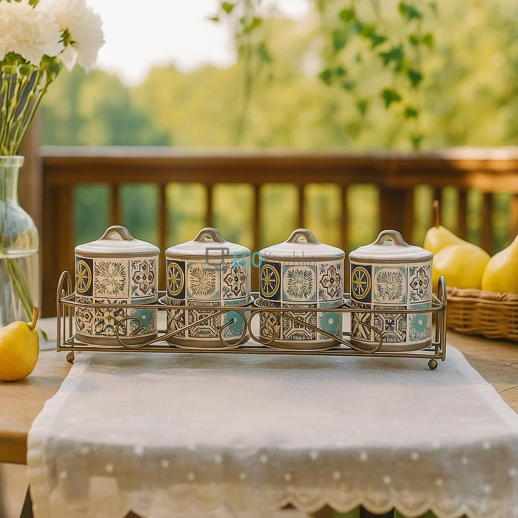 Набір для спецій 5-ти предметний "Holiday in Porto" Maestro MR-20005-04CS