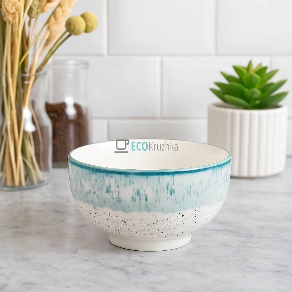 Салатник порцеляновий 11.5 см біло-блакитна Ardesto Siena (AR2914SWB) Салатник порцеляновий 11.5 см біло-блакитна Ardesto Siena (AR2914SWB)