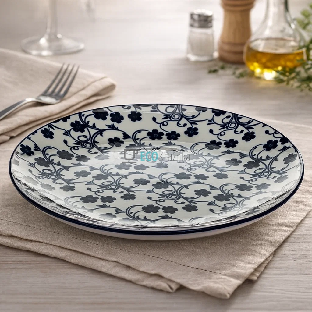 Тарілка керамічна Крістіна 20 см EK СLW-1