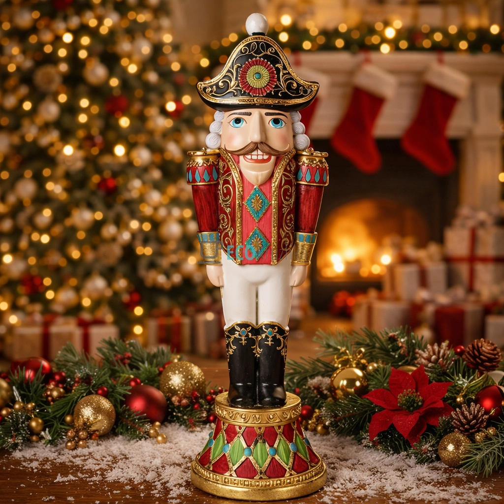 Новорічна декоративна фігура Лускунчик 35.5 см (838-228)