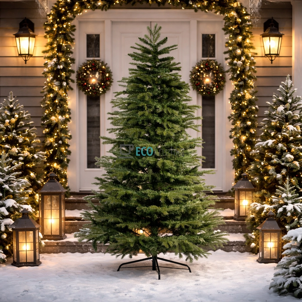 Штучна ялинка Вірджинія 180 см, пишна зелена новорічна ялинка, преміум якість 907-107