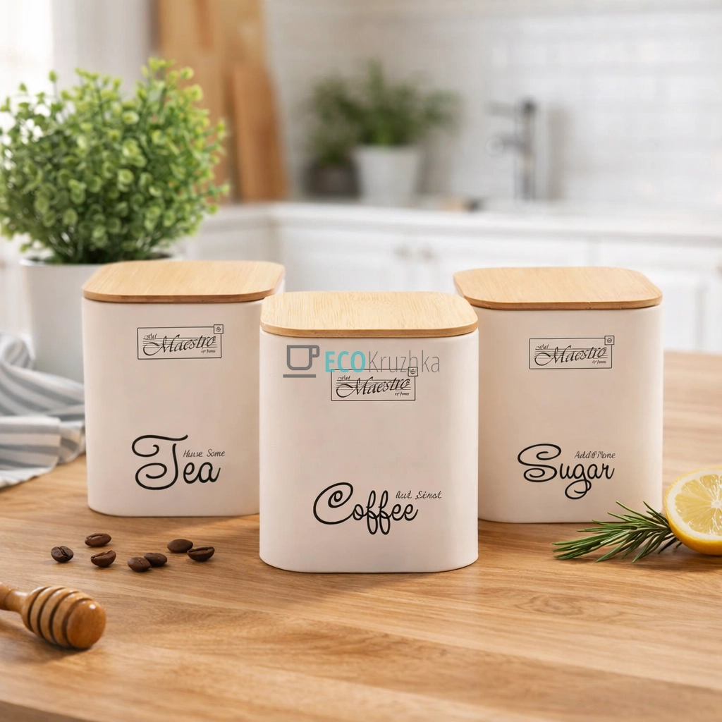 Набір для спецій 3 предмета Maestro MR-1775-3S-IVORY