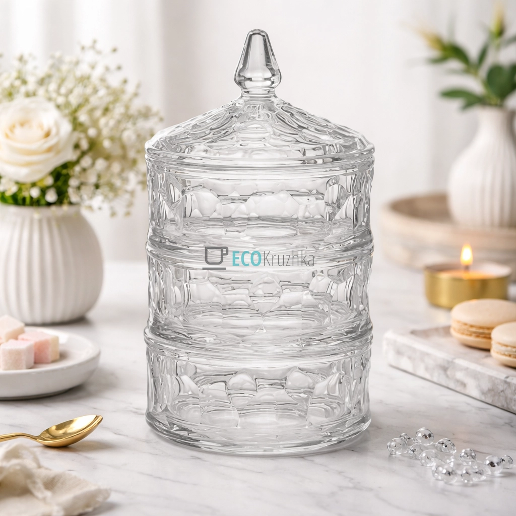 Набір ємностей Тріо 3х300мл EK102-009