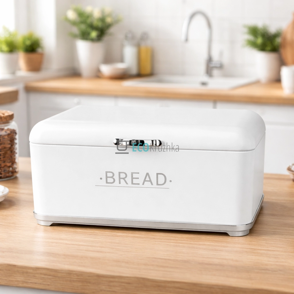 Хлібниця Bread Maestro (345х250х165) Біла MR-1677-AR-W