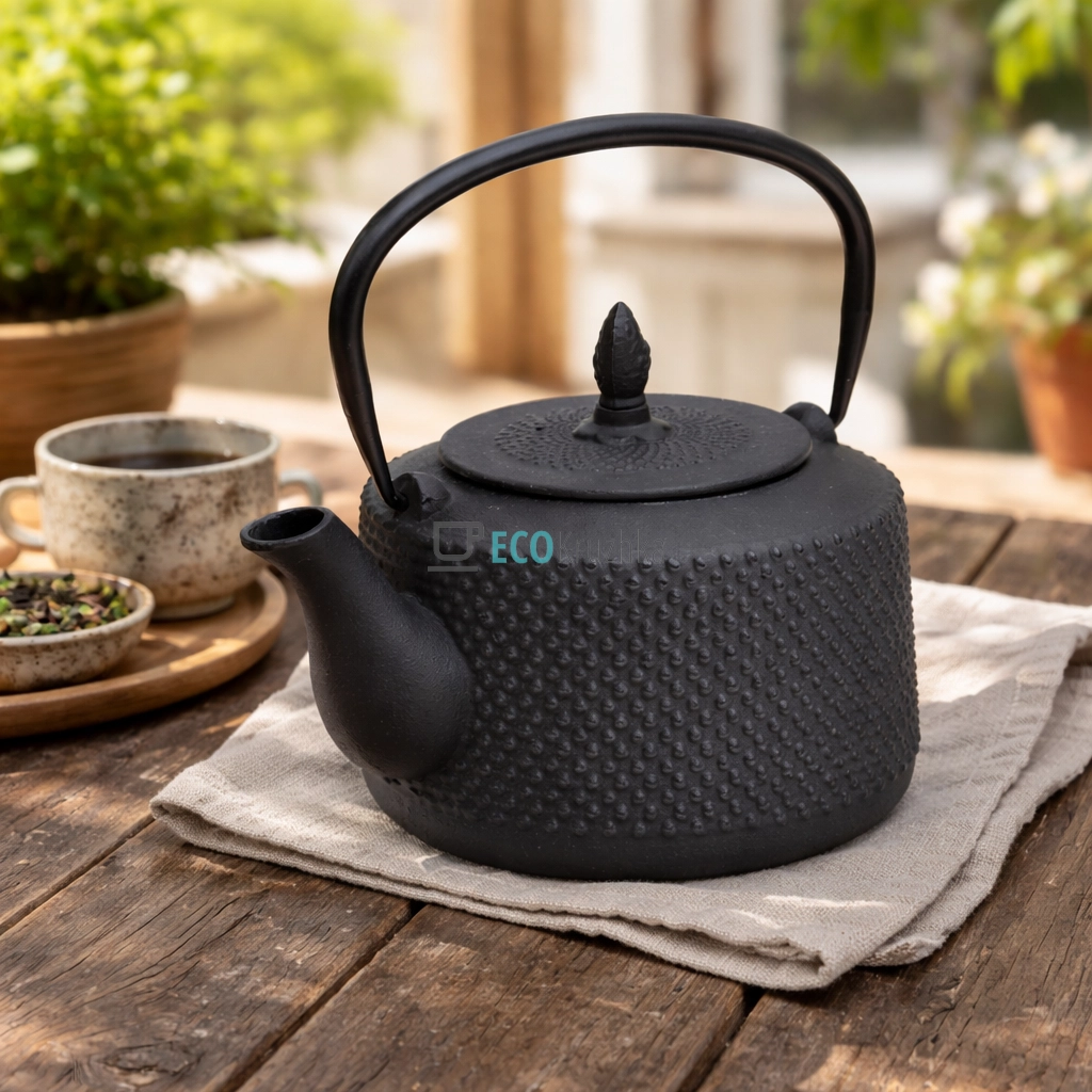 Чавунний чайник заварювальний 1 л (KM-4833)