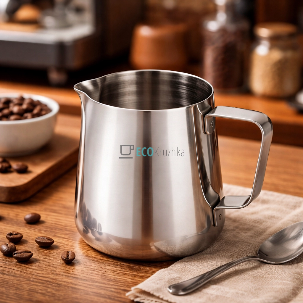 Молочник 350 мл нержавіючий Frico FRU-371