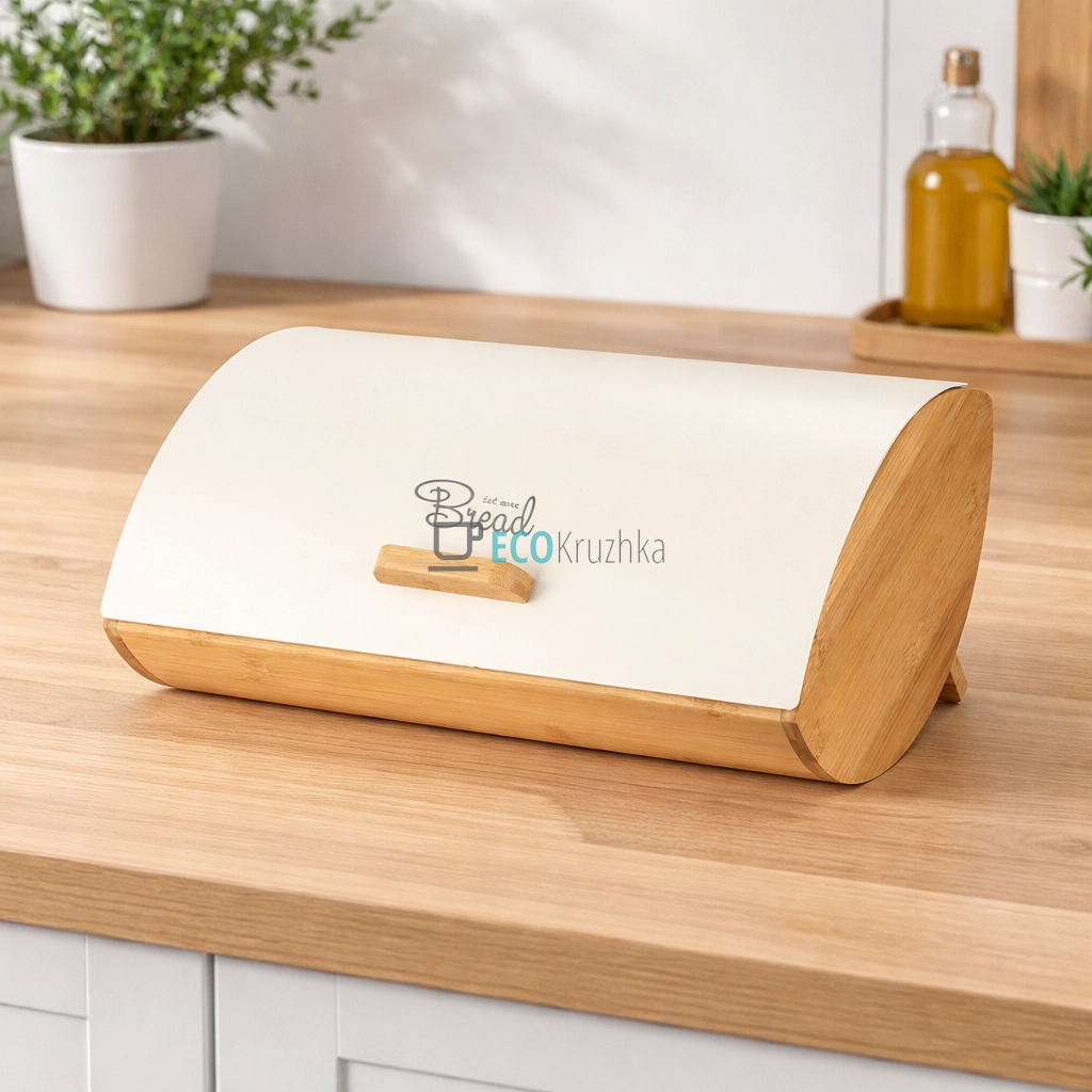 Хлібниця Bread Maestro 365х250х133 мм Бежева MR-1775-IVORY
