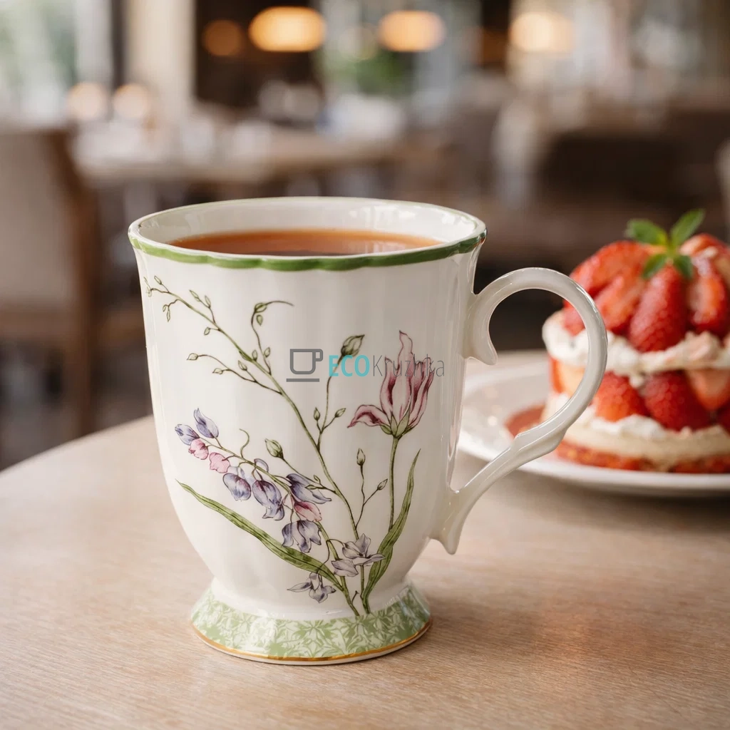 Порцелянова чашка 380 мл Wisteria Garden (498-332) Порцелянова чашка 380 мл Wisteria Garden (498-332)