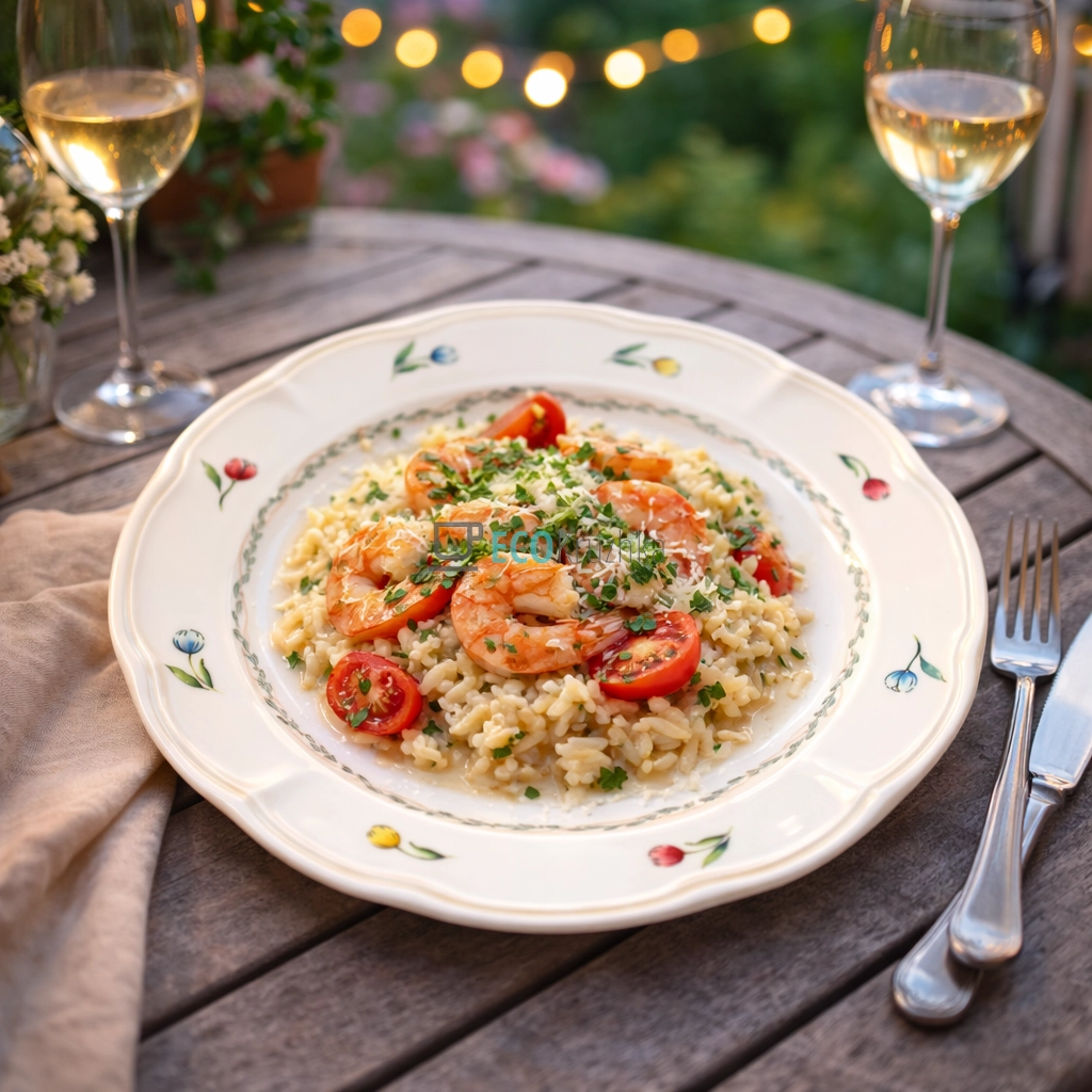 Порцелянова тарілка 23 см Vintage Tulip (159-002)