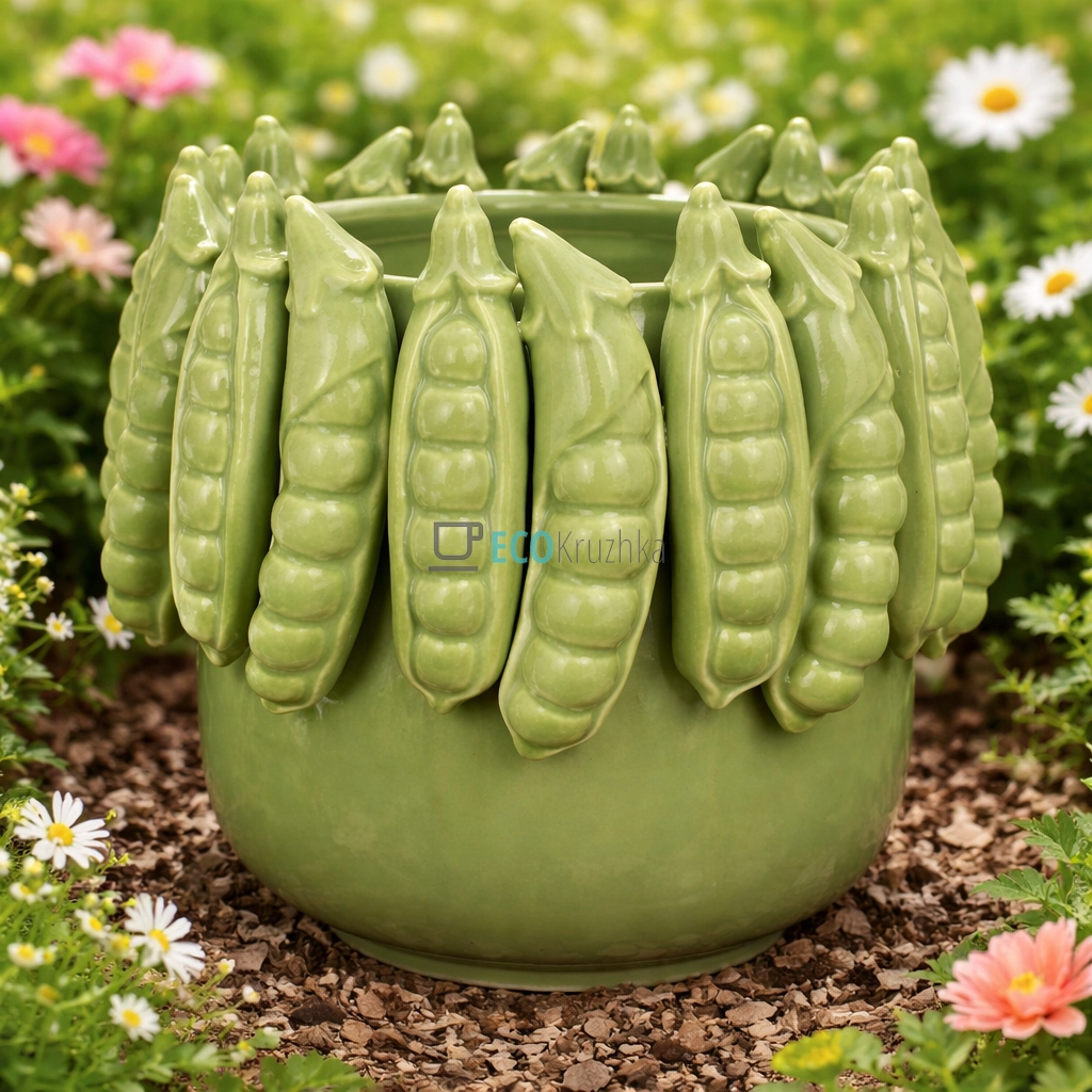 Керамічна ваза Peas 20 х 20 х 17 см (998-018)