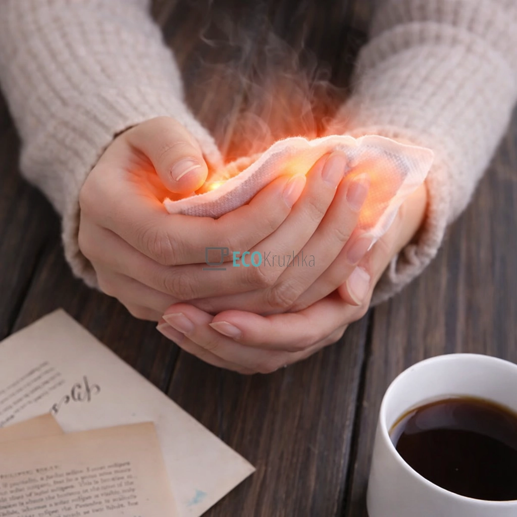 Грілка для рук хімічна, тепло до 8 годин (JU-6655) Грілка для рук хімічна, тепло до 8 годин (JU-6655)