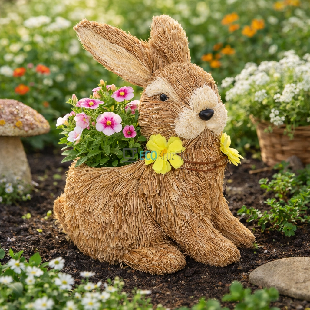 Декоративна великодня фігура - кашпо 27 см (NY27-952)