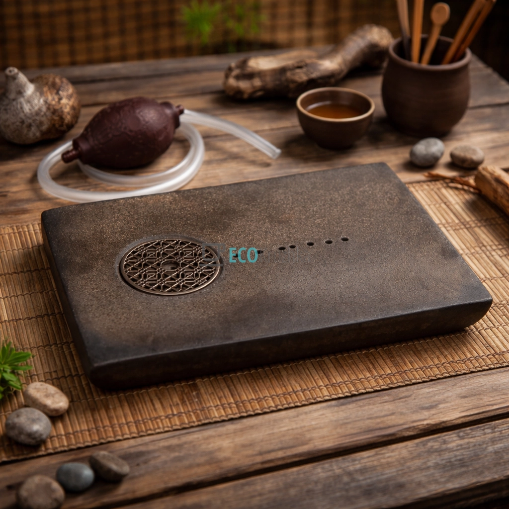 Глиняний чайний столик 27.5 х 18 х 3.5 см "Урумчі" (T0515) Глиняний чайний столик 27.5 х 18 х 3.5 см "Урумчі" (T0515)