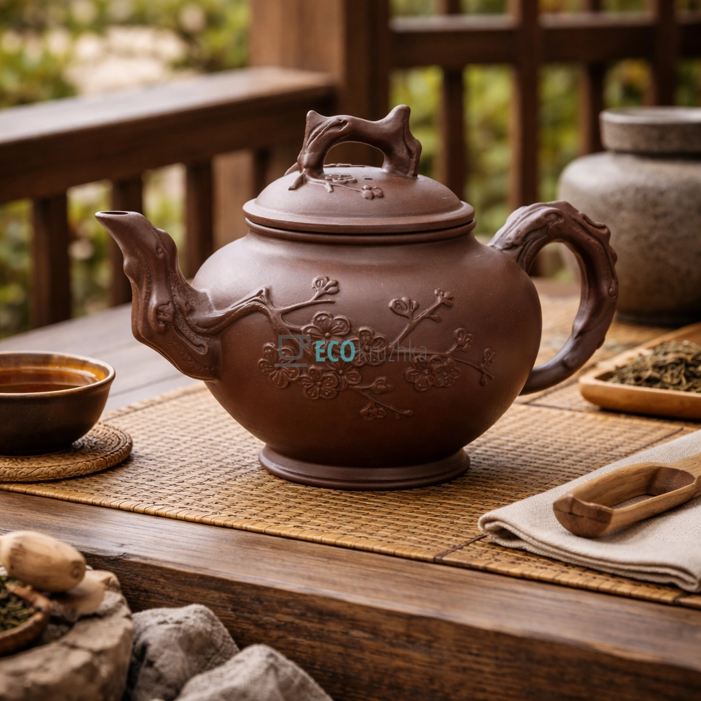 Глиняний чайник 900 мл “Сакура” (T2561) Глиняний чайник 900 мл “Сакура” (T2561)